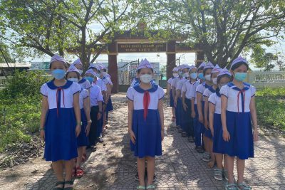 Hoạt động Đội chào mừng ngày giải phóng Miền Nam.