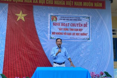 Trường Tiểu học Bình Đông sinh hoạt chuyên đề “Xây dựng tình bạn đẹp nói không với bạo lực học đường”